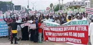 Protest Rocks Kano Over Demolition Of Buildings