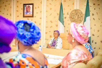 Remi Tinubu Receives Governors’ Wives In Aso Rock 