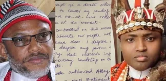 Kanu's Sit-at-home Ban Letter Is Authentic- IPOB