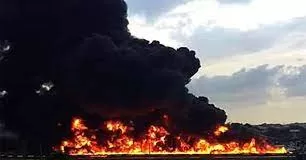 petrol explosion