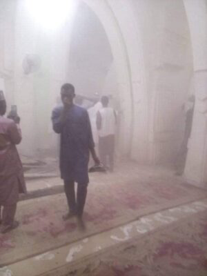 Zaria Central Mosque Collapses On Worshipers