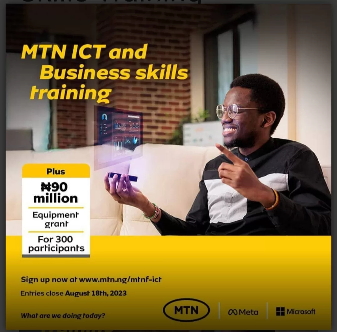 MTN To Train Nigeria Youths In ICT And Business Skills