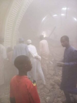 Zaria Central Mosque Collapses On Worshipers