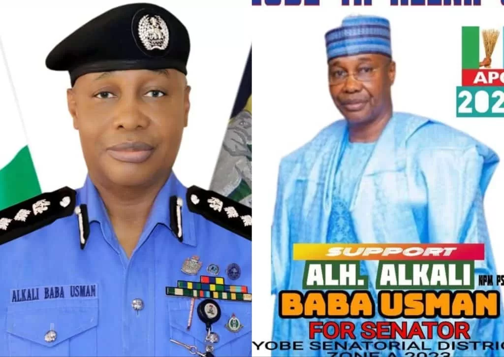 Reactions Trail Poster Of Ex-Police IGP Contesting For Senatorial Post