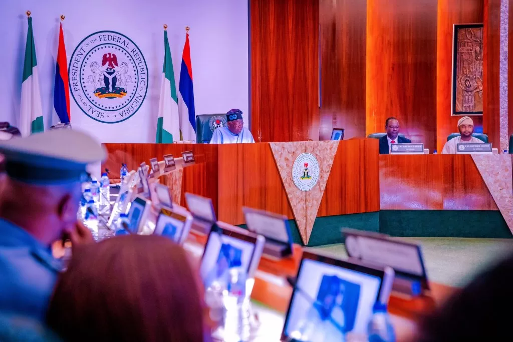 President Tinubu Presides Over Third FEC Meeting In Aso Rock 