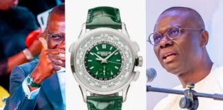Photo: Social Media Agog As Sanwo-Olu Rocks ₦160 Million Wristwatch Amidst Economic Hardship