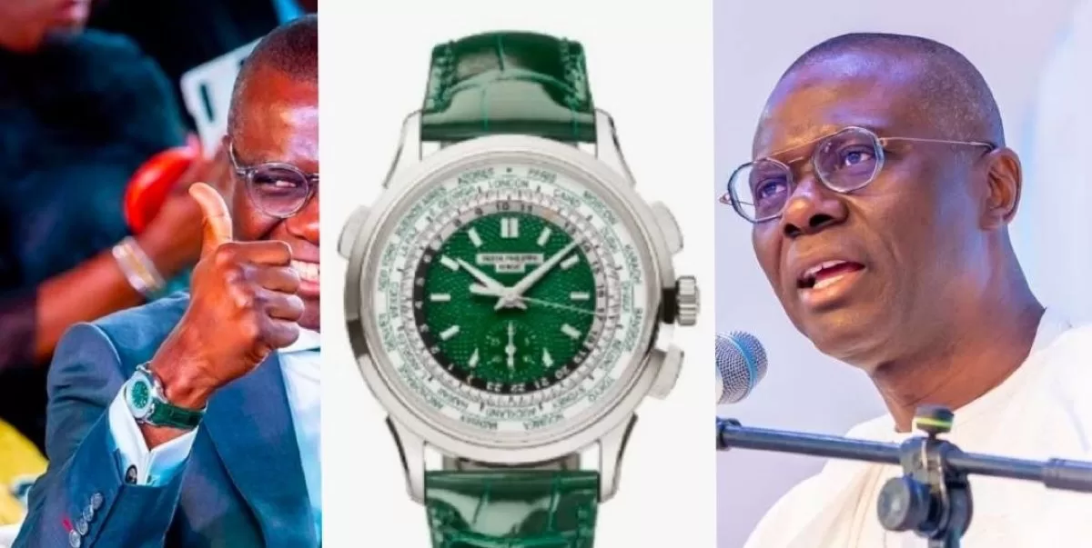 Photo: Social Media Agog As Sanwo-Olu Rocks ₦160 Million Wristwatch Amidst Economic Hardship