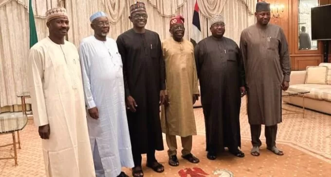 Tinubu Meets With Northern Governors Sharing Borders With Niger 