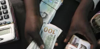 black market naira rate to 1USD