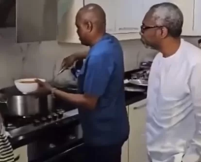 Wike Cooks For Gbajabiamila, Others In Abuja Home, Video Trends 