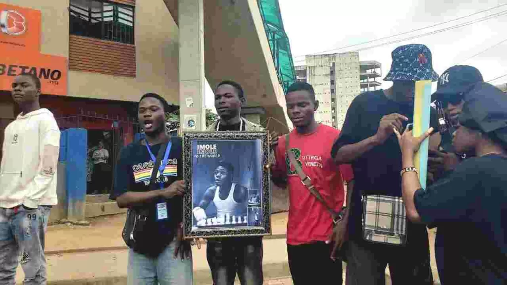 #Justiceformohbad: Video From Abeokuta Ptotest