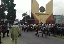 Police Open Fire At UNILAG Students