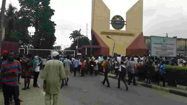 Police Open Fire At UNILAG Students