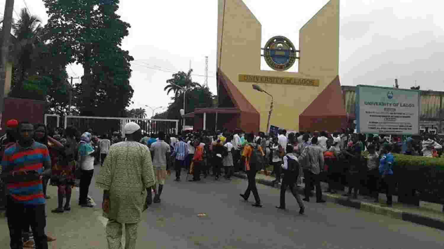 Police Open Fire At UNILAG Students