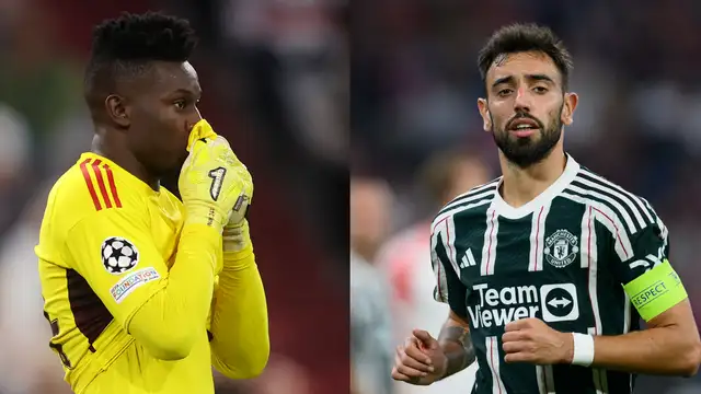 Bruno Fernandes Sends Motivational Message To Andre Onana