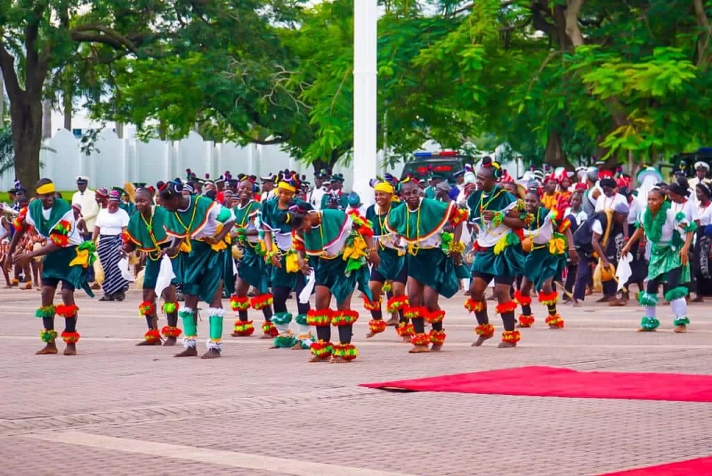 Tinubu, Akpabio, Others Attend Nigeria’s 63rd Independence Anniversary Military Parade 