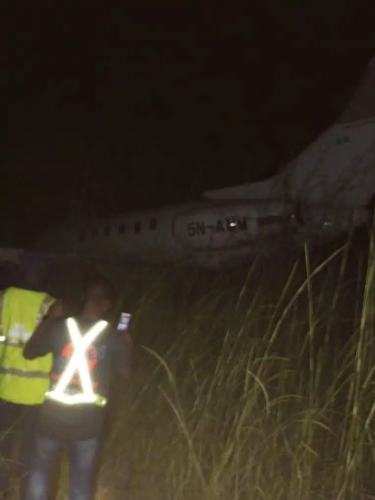 Aircraft Conveying Tinubu’s Minister Crash-Lands In Ibadan