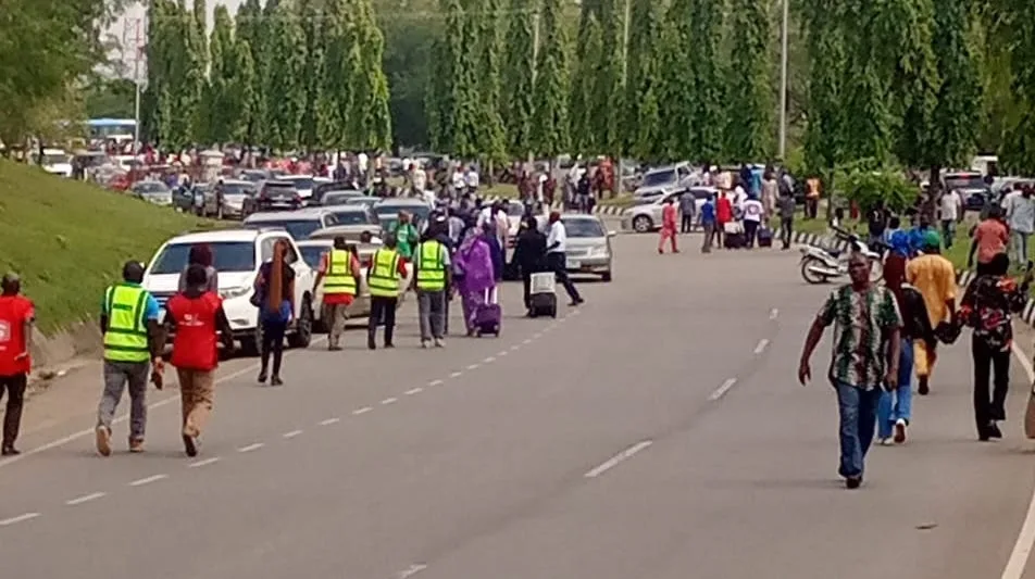  Many Stranded As Organised Labour Blocks Abuja Airport
