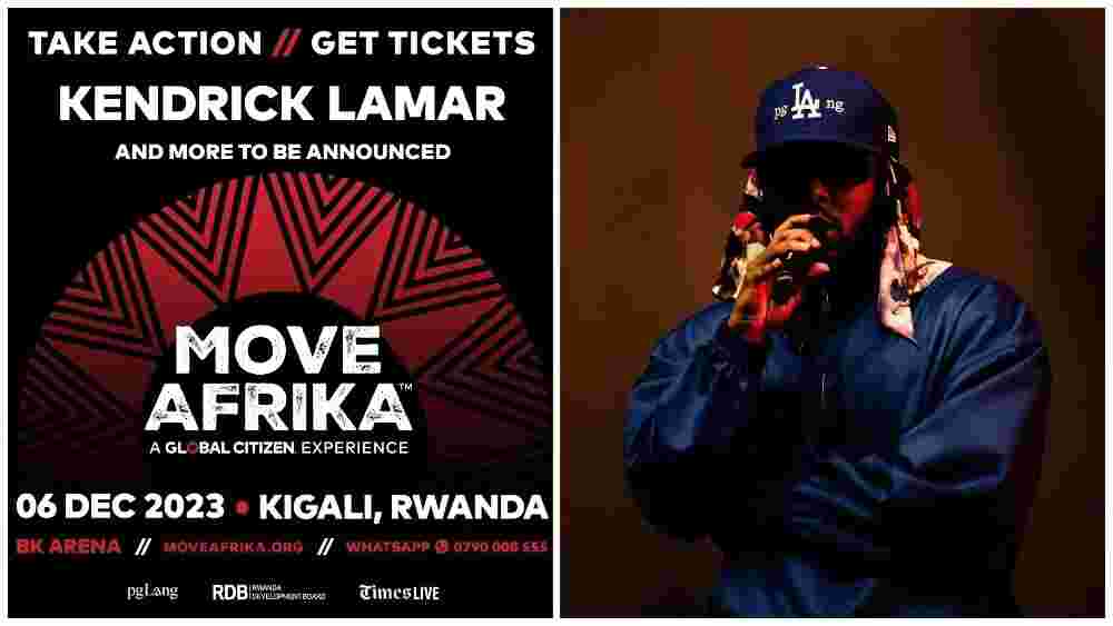 Kendrick Lamar To Headline Global Citizen's Move Afrika Festival 