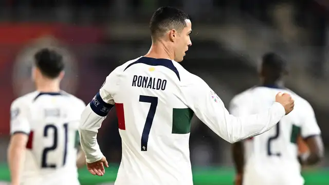 Cristiano Ronaldo Reacts After Portugal Extends Winning Streak