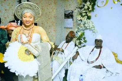PHOTOS: Gani Adams Weds Ex-Beauty Queen, Joy Onojaife In Lagos