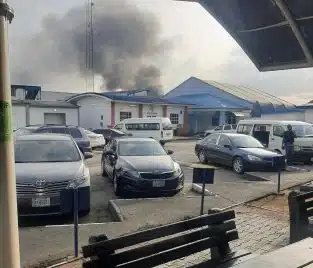 Military Helicopter Crash-lands, Explodes In Port Harcourt 