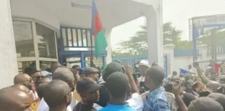 Drama In Rivers State As PDP Lawmakers Lead Solidarity March For Fubara