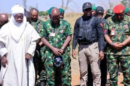 Nigerian Army Attends Burial Of Kaduna Bombing Victims 