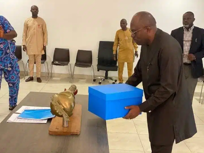 Rivers State Crisis: Drama As Gov Fubara Presents 2024 Budget To 4-Man Assembly (Photos)