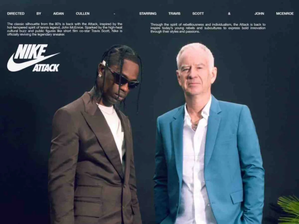 Travis Scott And John Mcenroe Argue Over Nike Mac Attack Collaboration