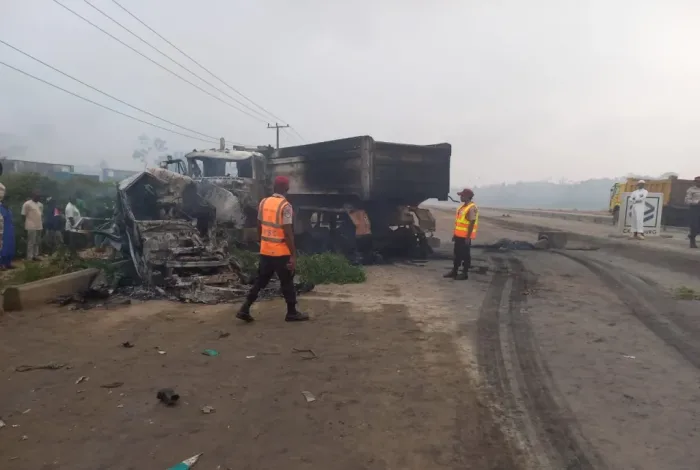 Lagos: Three Die As Truck Crushes Okada Plying ‘One-Way’