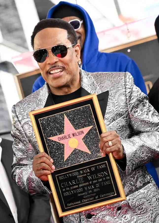 Charlie Wilson Receives Hollywood Walk Of Fame Star