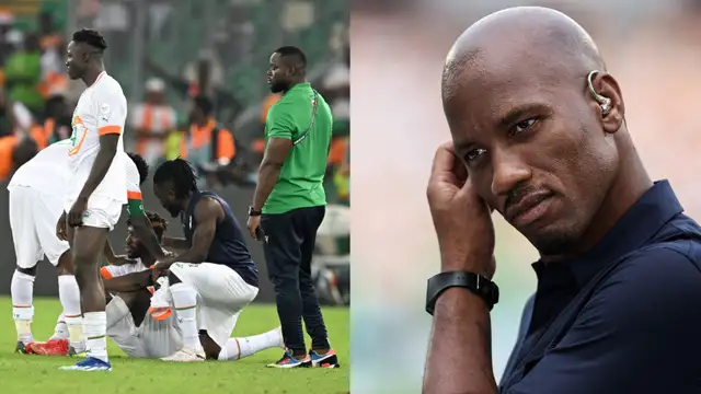 Didier Drogba Rages At Ivory Coast's Humiliating Defeat