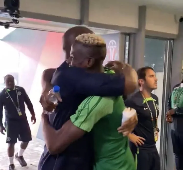 Victor Osimhen Meets ‘Idol’ Didier Drogba