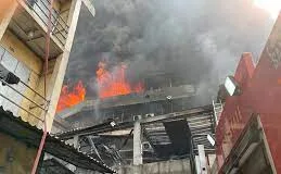Mandilas Fire Outbreak Affects 450 Shops
