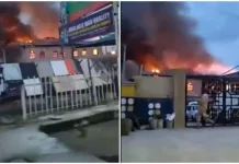 Fire Outbreak At RCCG House Of David