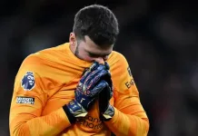 Alisson Becker Set To Miss Carabao Cup Final