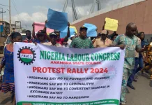 Economic Hardship: South-East Residents Shun Warnings, Joins NLC Nationwide Protest
