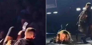 Madonna Falls On Stage During Concert 