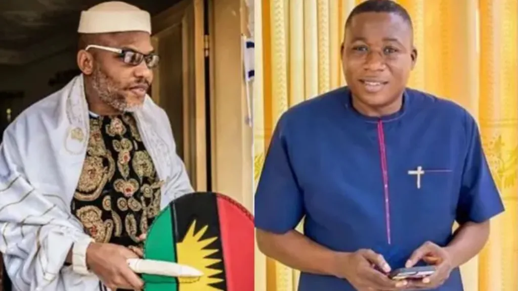 Release Nnamdi Kanu – Sunday Igboho Appeals To Nigerian Govt.