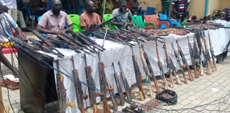Police Reveal Plans For Suspects Arrested In Illegal Gun Factory In Plateau (Photos)