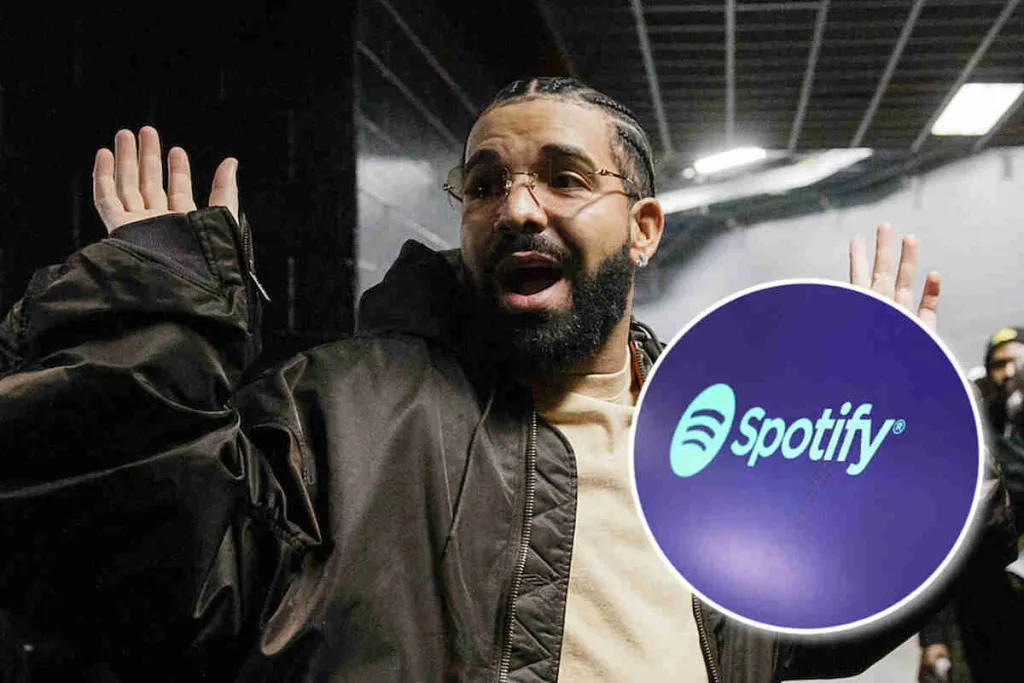 Drake Makes History With 95 Billion Spotify Streams