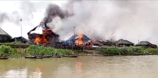 Delta Community Razed After Killing Of Soldiers