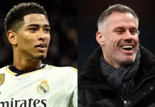 Bellingham Aims Cheeky Dig At Carragher After Madrid Win