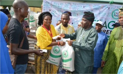 Economic Hardship: Excitement In Ogun As Governor Abiodun Begins Discounted Rice Sales