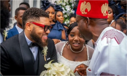 PHOTOSPLASH: See Dignitaries That Turned Up For Sanwo-Olu’s Daughter’s Wedding 