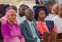 PHOTOSPLASH: See Dignitaries That Turned Up For Sanwo-Olu’s Daughter’s Wedding
