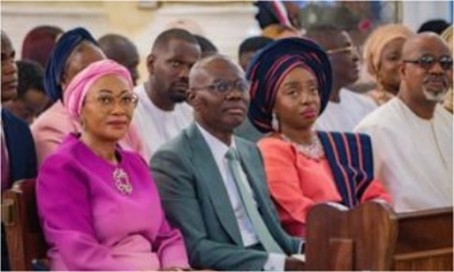 PHOTOSPLASH: See Dignitaries That Turned Up For Sanwo-Olu’s Daughter’s Wedding