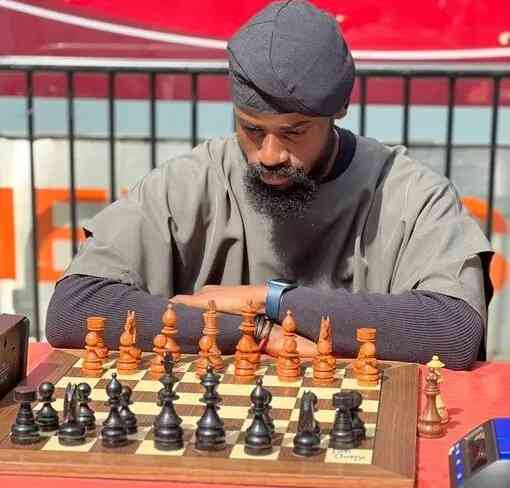 Tunde Onakoya Starts 58-Hour Chess Record Quest