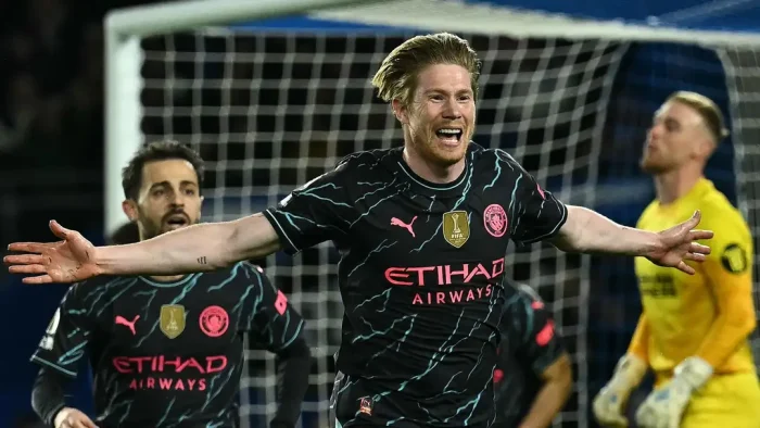 De Bruyne Hailed As Better Than Gerrard And Lampard